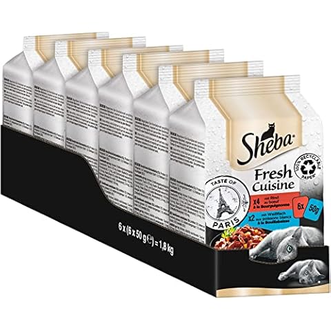 Sheba Katzennassfutter Fresh Cuisine Taste of Paris Cover