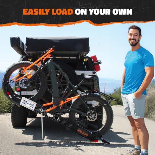 Mockins Tilting Motorcycle Hitch Carrier