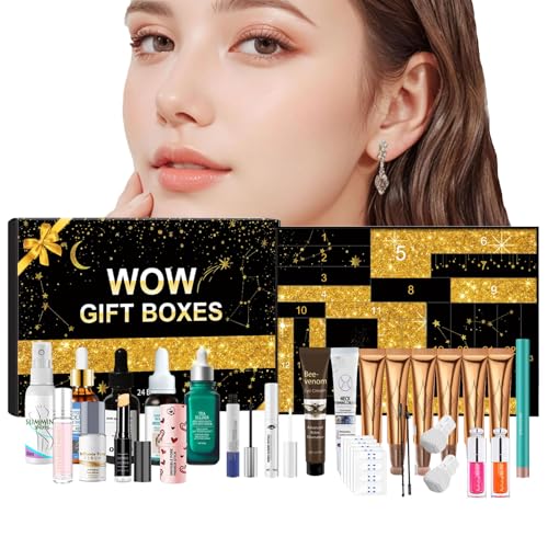 Calendario De Adviento 2026 Para Mujer, De Belleza, Set De Tratamiento Rutina Hidratante, 24 Días Con Set De Cuidado De La Piel Facial Hidratante Para Mujeres Y Niñas (30pcs)