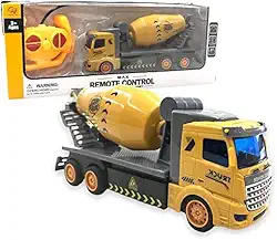 Brinquedo Carrinho Controle Remoto Caminhão Betoneira