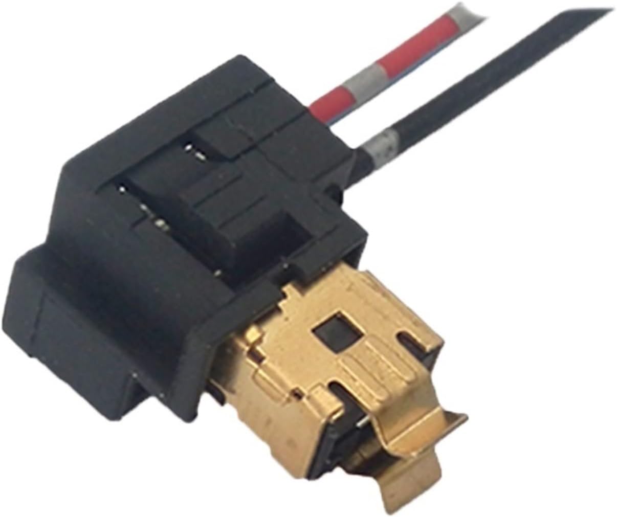 Speaker Connector 2 Pin High Auto Temperature Resi/&stant Pure Copper Large Bulb Fog Light Wire Plug Wiring Harness Compatible with The Modified Cars(10 Pcs)