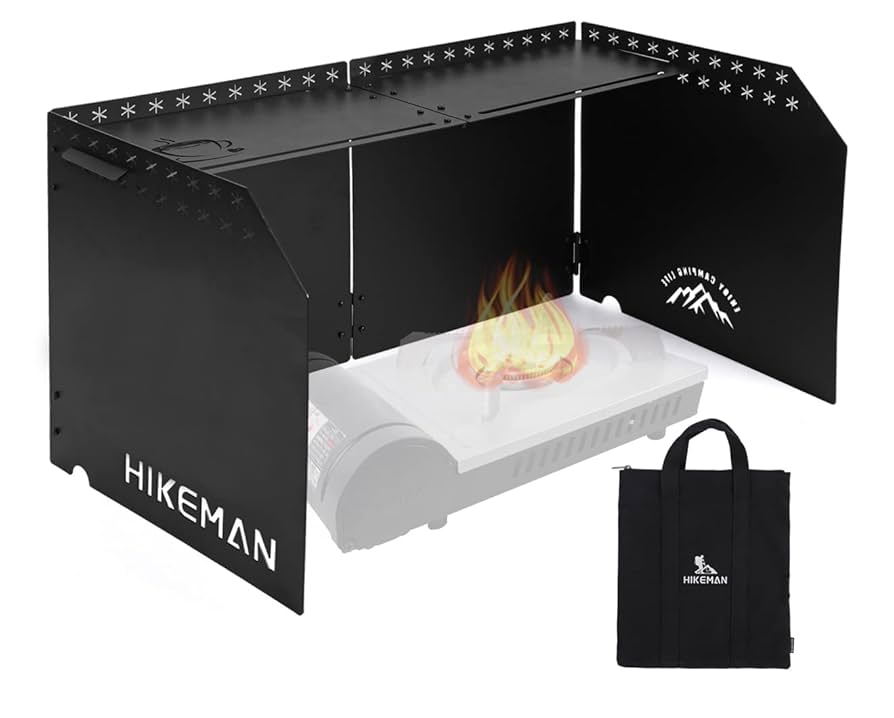 Amazon.com: HIKEAMN Camping Stove Windscreen - Outdoor