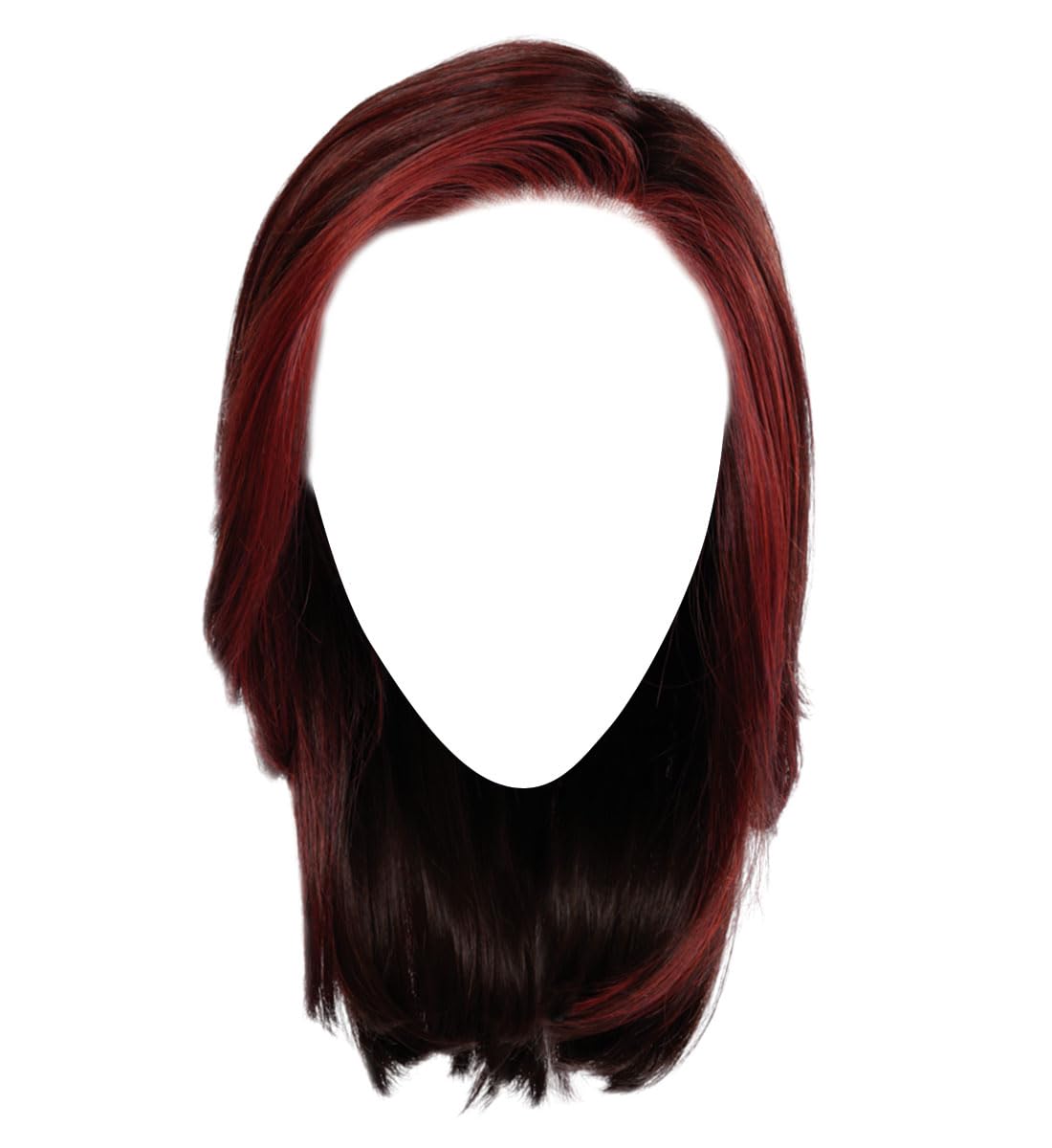 GABOR OWN THE ROOM Long Layered Mid-Length Wig, Easy to Care For Designer Series by Hairuwear, Large Cap Size, GF132SS Sangria