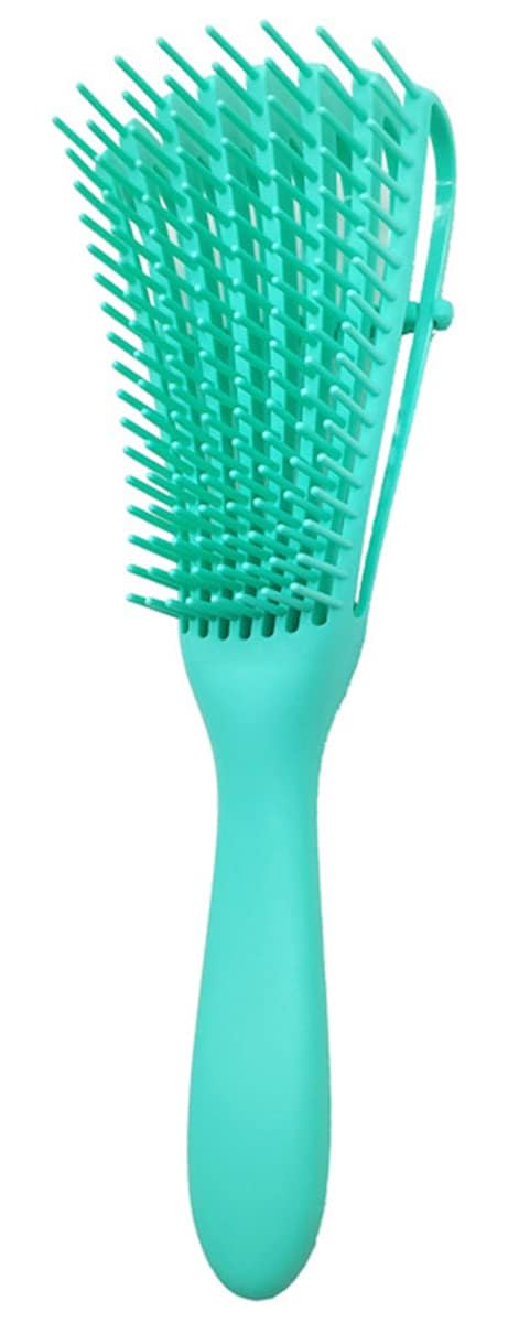 ECVV Detangling Brush for Curly Hair, Hair Detangler Brush for Afro Textured Type 3, 4, 4a, 4b, and 4c Kinky Wavy for Wet/Dry/Long Thick Curly Hair