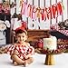 Berry Strawberry 1st Birthday Party Decorations Décor for Girls, Sweet Strawberry Theme High Chair Banner with 4 Hooks for Easy Hanging for Kids Photo Booth Props Backdrop Cake Smash First Birthday Decorations