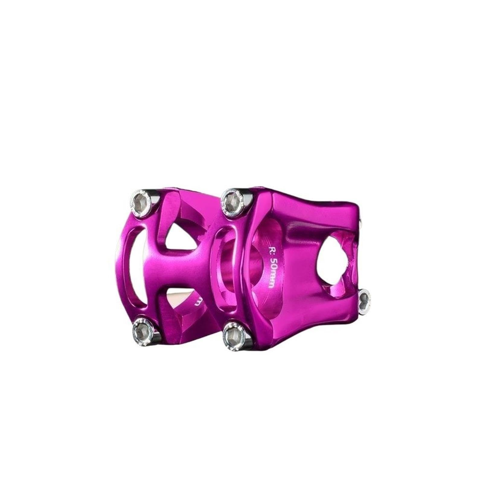 Potencia de Bicicleta Red de Puente para Bicicleta BMX MTB Power 6061, vástago de Bicicleta de 0,16 kg, Orificio de Barra de 31,8mm para Adaptador de 22,2mm 7075