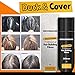 Hair Fibres GROOMARANG Keratin Hair Building Fibres for Thinning Hair - Instantly Conceals Thinning Areas for Fuller Thicker Hair - For Men & Women 28g PLUS 200ml Performance Shampoo (Black)