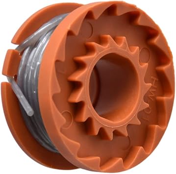 6Pcs 2.5m Line & Spool for ALDI Gardenline CGT18KL2 Strimmer Grass Trimmers | Automatic Cord Supply