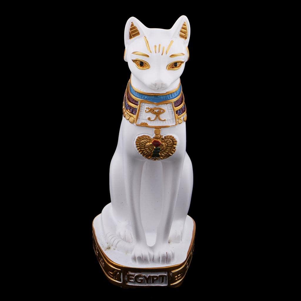 Amazon.co.jp: エジプトの女神猫バステトフィギュア置物女神神像の装飾