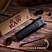 RAW Double Shot - 2 Cone Filler and Cone Loader - Stick Poker Included - for King Size Pre-Rolled Cones + Exclusive ESD RAW Mini Black Rolling Tray Keychain