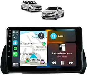 Kit Multimidia Argo Cronos 9 Pol Carplay AndroidAuto USB BT FM - Roadstar 908BR