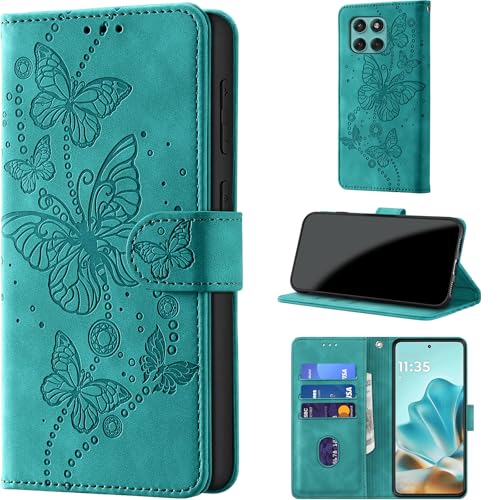 CaseGla Handyhülle für Motorola Edge 60 Fusion/Edge 60 Hülle Türkis