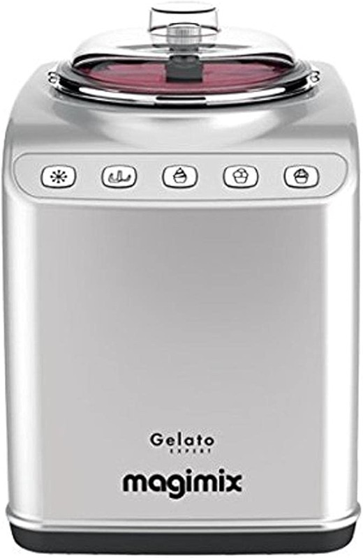 Magimix Gelato Expert Compresor de helados 2L 180W Acero inoxidable - Heladora (Compresor de helados, 2 L, 30 min, 1 senos, Acero inoxidable, 2 h)