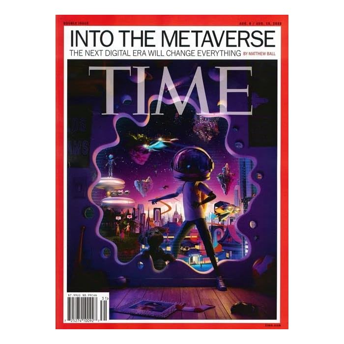 Buy TIME MAGAZINE AUG. 8 / 15, 2022 INTO THE METAVERSE THE NEXT