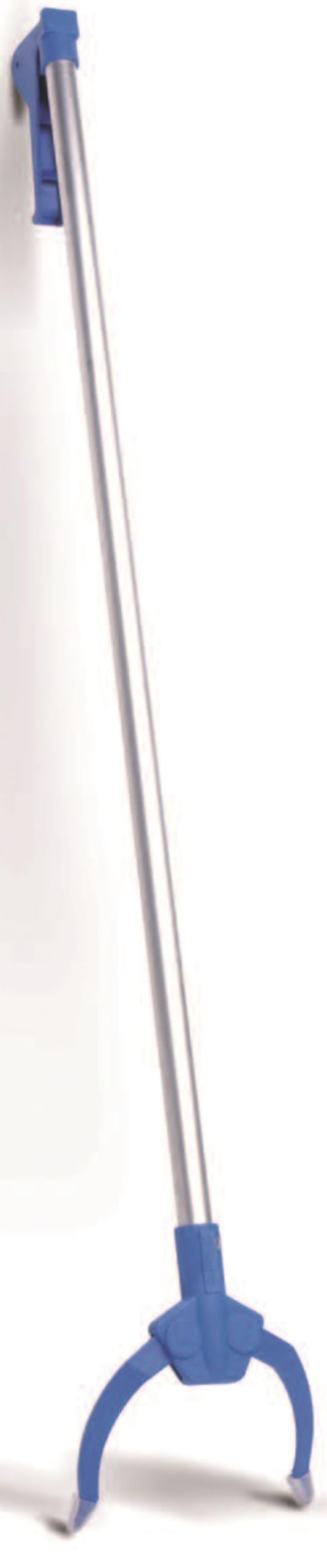 Pinza de recogida de aluminio para pequeños objetos, negra, 100 cm