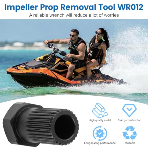 Image of Impeller Wrench Tool WR012, 1.16 Inch 28 Teeth Impeller Prop Removal Tool Compatible with Sea-Doo RXP RXP-X RXT RXT-X GTX 215 255 260 300 HP