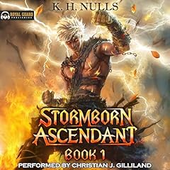 Couverture de Stormborn Ascendant: A LitRPG Apocalypse Adventure
