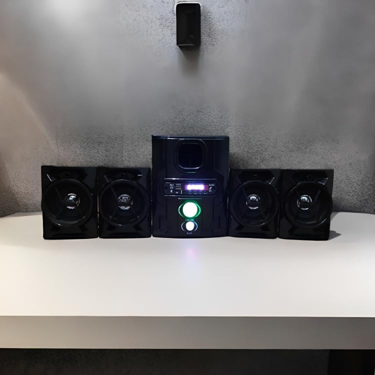 4.1 Home Theater System, Surround Sound Speaker System with One Subwoofer with Four sattalite