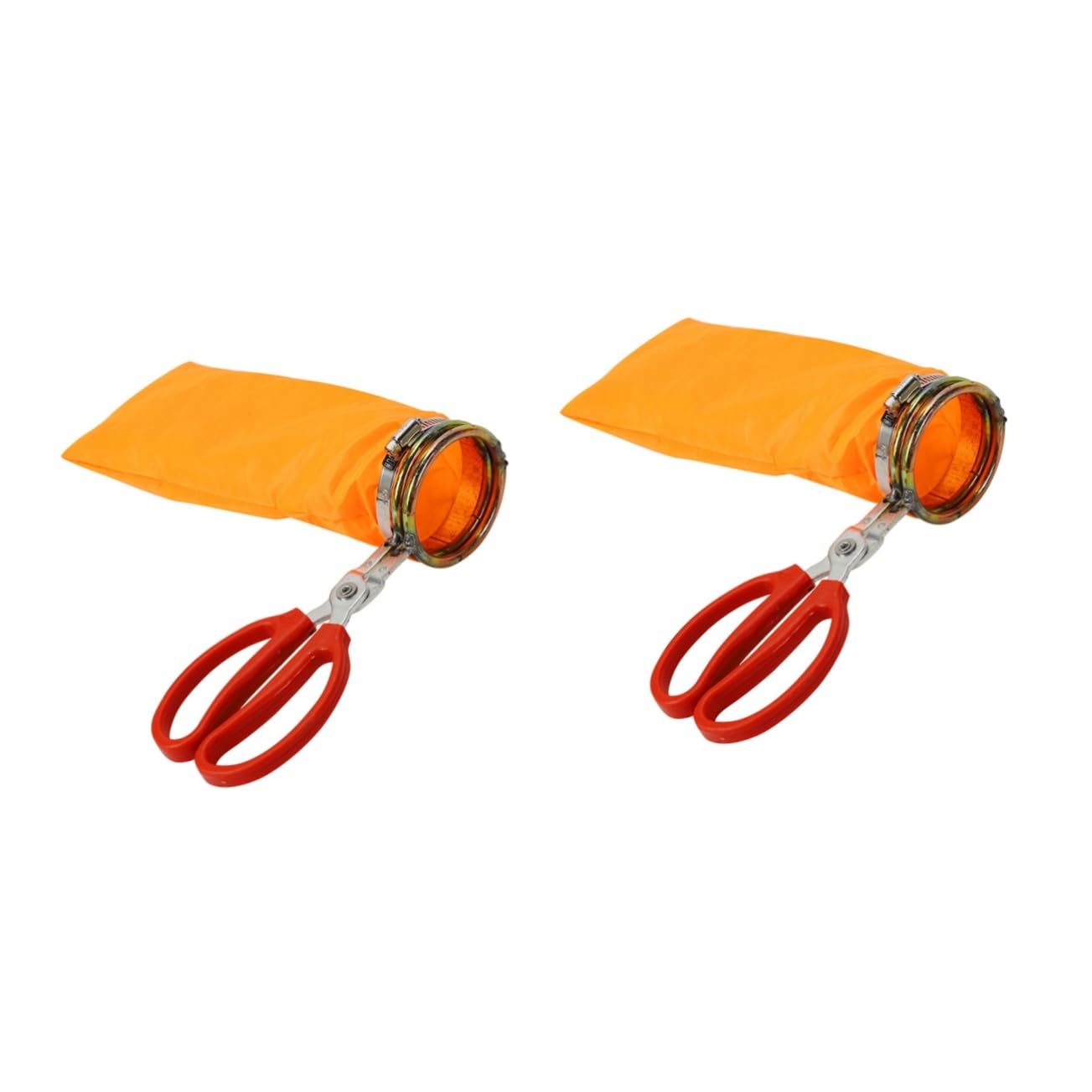 BESPORTBLE 2pcs Longan Picker Fruit Picking Basket Easy to Use for Garden Stainless Steel