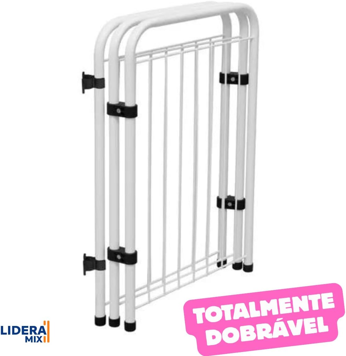 Cercado Grade Cercadinho Portátil Dobrável 3 5 7 Módulos Modular Proteção Pets Filhotes Cachorro Gato Coelho Animais 50 cm Altura (Branco, 3 Módulos) Cercado Grade Cercadinho Portátil Dobrável 3 5 7 Módulos Modular Proteção Pets Filhotes Cachorro Gato Coelho Animais 50 cm Altura (Branco, 3 Módulos)