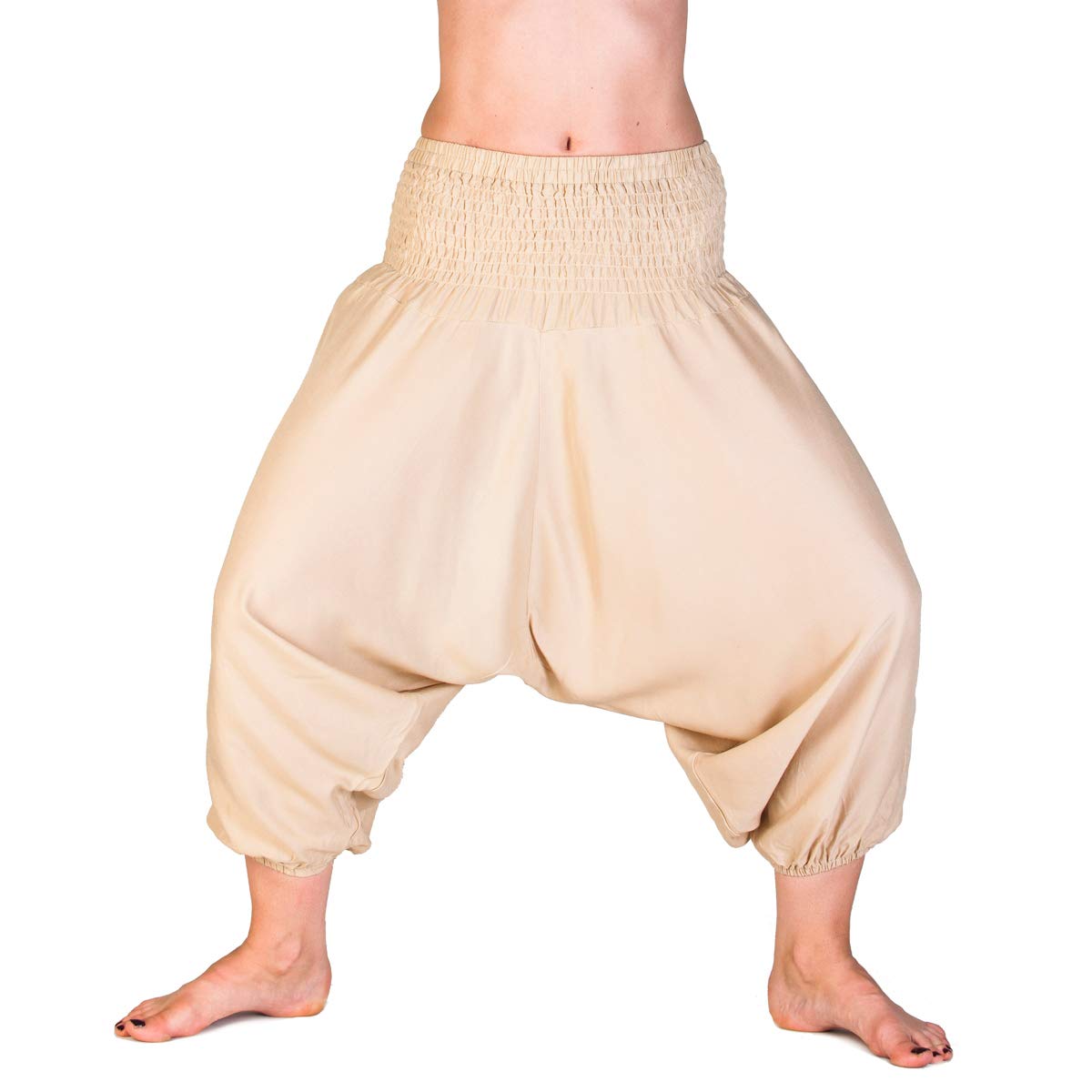 PANASIAM Aladin Pants 3/4, Plain_Beige, M