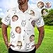 Personalized Father's Day Golf Polo Shirt with Face, Custom Best Dad Ever Shirt Golf Shirt, Personalized Men Short Sleeve Golf Shirt, Custom Polo Shirt for Daddy Father Golfer with Face S-5XL