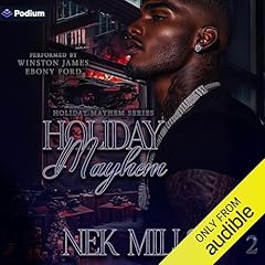 Holiday Mayhem Audiolibro Por Nek Mills arte de portada