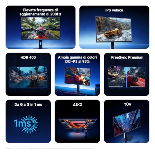 XIAOMI Monitor per videogiochi G24i 2026 OM4FE EU - Immagine 1