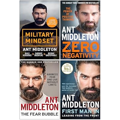 Ant Middleton Collection 4 Books Set