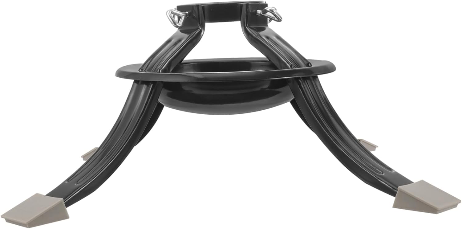 STOBAZA Round Base Christmas Tree Stand Home Xmas Tree Rack Sturdy and Decorative