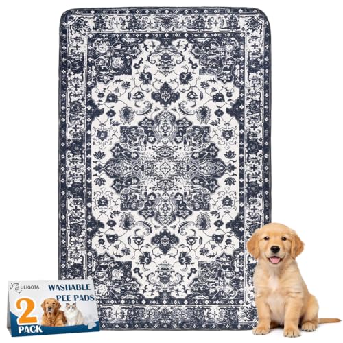 Washable Pee Pads for Dogs Reusable Puppy Pads 24"x18"