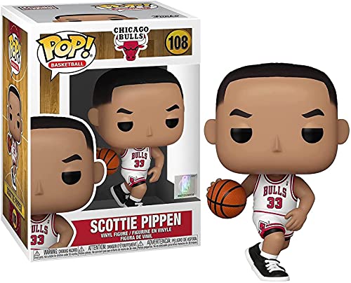 Funko Pop! NBA: Legends - Scottie Pippin Pippen - (Bulls Home) Vinyl - Figura de Vinilo Coleccionable - Idea de Regalo- Mercancia Oficial - Juguetes para Niños y Adultos - Sports Fans