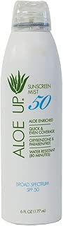 Aloe Up Sun & Skin Care Products White Collection SPF 50 Continuous Spray Sunscreen - coolthings.us