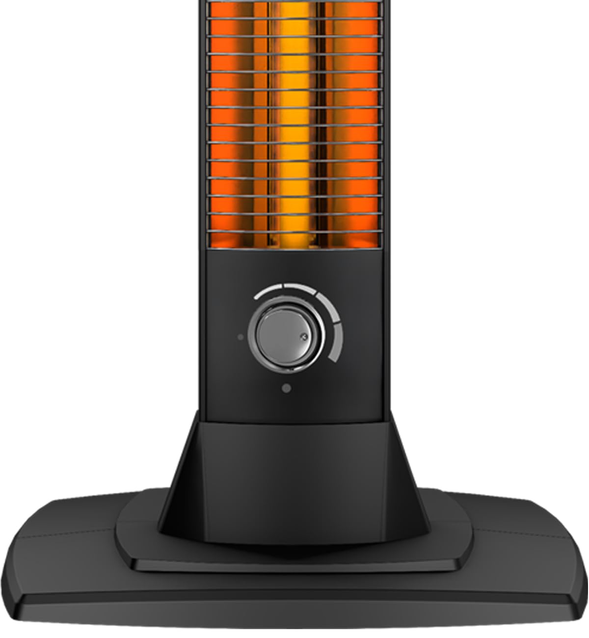 Heizstrahler Infrarot-Stand-Heizstrahler mit 2500 Watt und Kohlenstoff-Heizelement