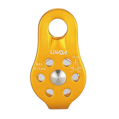 Polia, Andoer 20KN de resgate em escalada com polia única fixa