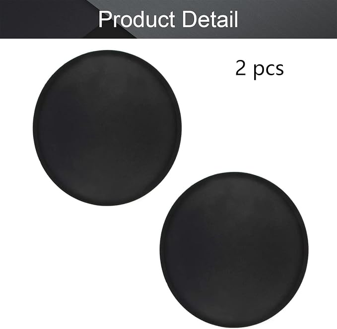 Fielect 2 piezas tapa polvo para altavoz 80mm miniatura 4