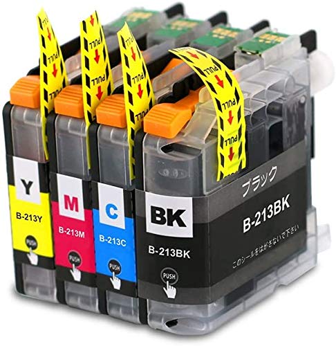 Amazon.co.jp: LC213 4色セット (LC213BK×1 LC213C×1 LC213M×1 LC213Y