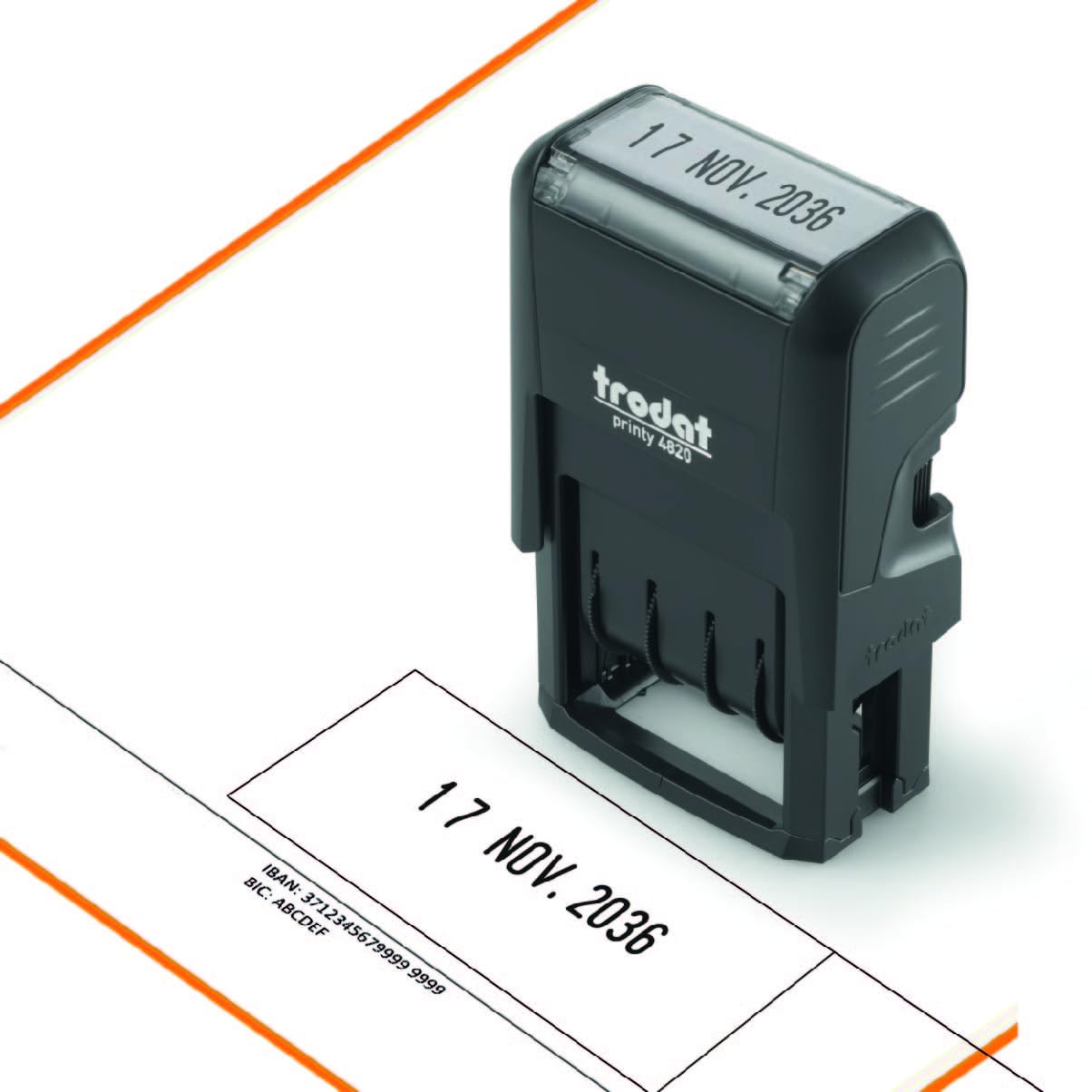 Timbro datario Printy 4820 4.0 Trodat