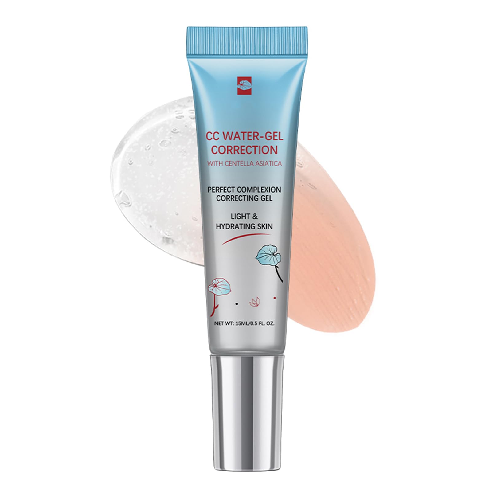 CC Cream Water z Centella Asiatica, lekki krem CC, krem do twarzy, nawilżający koreański makijaż, zmiana koloru twarzy, wyrównuje nierówności skóry ze wszystkich typów skóry