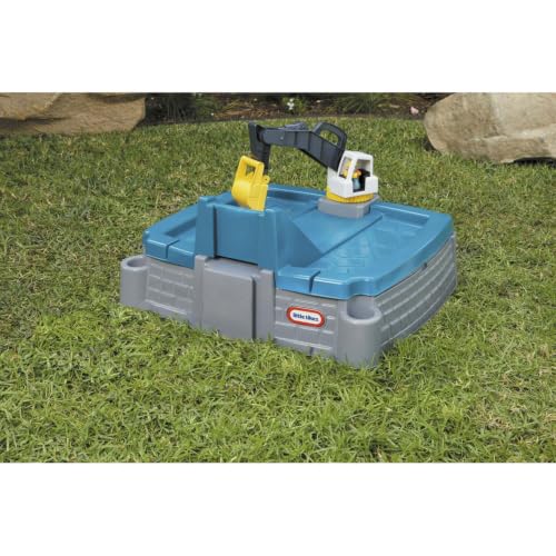 Little Tikes Dirt Diggers Excavator Sandbox for Kids, Including Lid and Play Sand Accessories - image 2