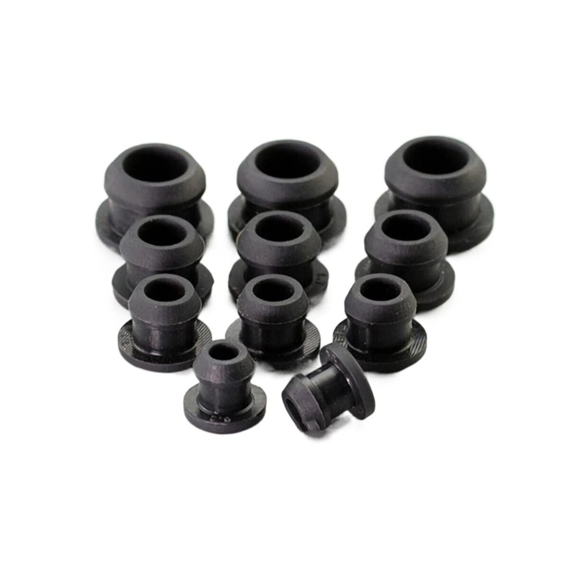 Gummistopfen, 10/20 Stück Silikon-Lochkappen aus Gummi, 4, 5 mm bis 14
