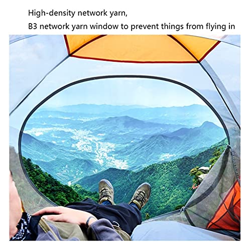 Carpa para camping resistente al viento y agua con doble capa miniatura 4