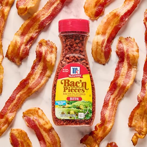 قطع اللحم المقدد بنكهة لحم الخنزير المقدد من ماكورميك، 4.4 اونصة