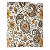 ✔ IMPRESSION NUMÉRIQUE : Il s'agit de l'utilisation d'une technologie d'impression numérique avancée. La teinture est fabriquée à partir de plantes naturelles. Ainsi, la couverture semble être très claire.