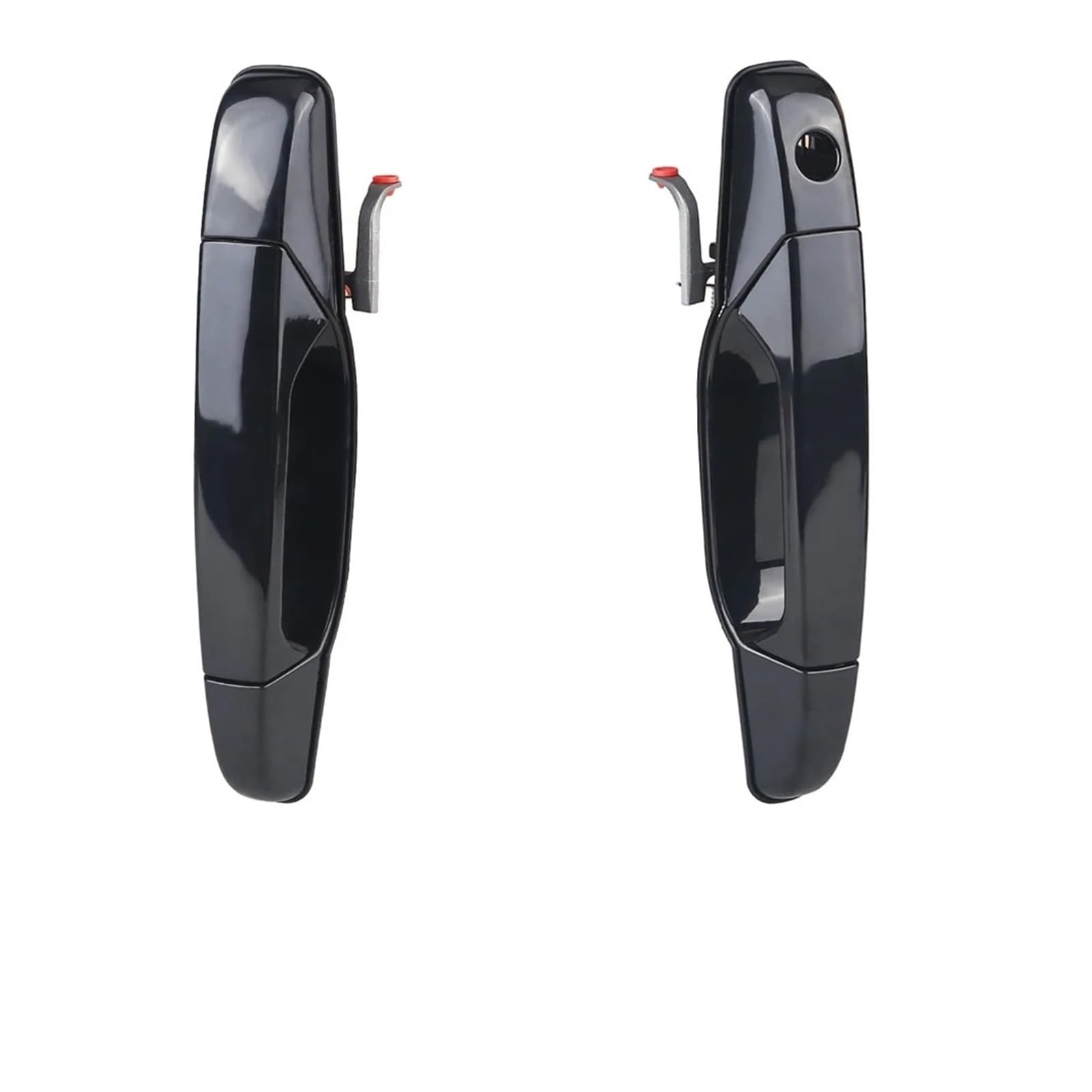 Ropaix Side Exterior Door Handle for GMC for Sierra 3500 1500 2500 for Yukon Outside Door Handle 20828237(Black Front Side)