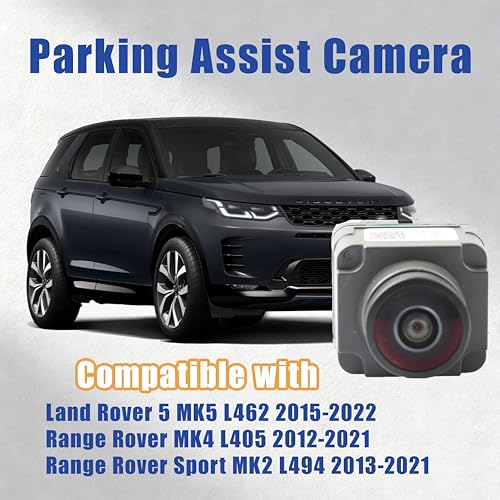 Image of No. CPLA-19H422-AB Rear View Backup Reverse Parking Camera /Rear View Camera | Compatible with Land Rover Discovery 5 Range Rover Sport Range Rover CPLA-19H422AB 170 Degree Field of View 12V Surface Mount