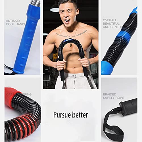 Brust-Expander, Armstärke, Trainingsgerät, Heim-Fitness, Muskelgriff und Pressstange für Männer, Muskelaufbau und Verbesserung der Griffkraft, 30 kg