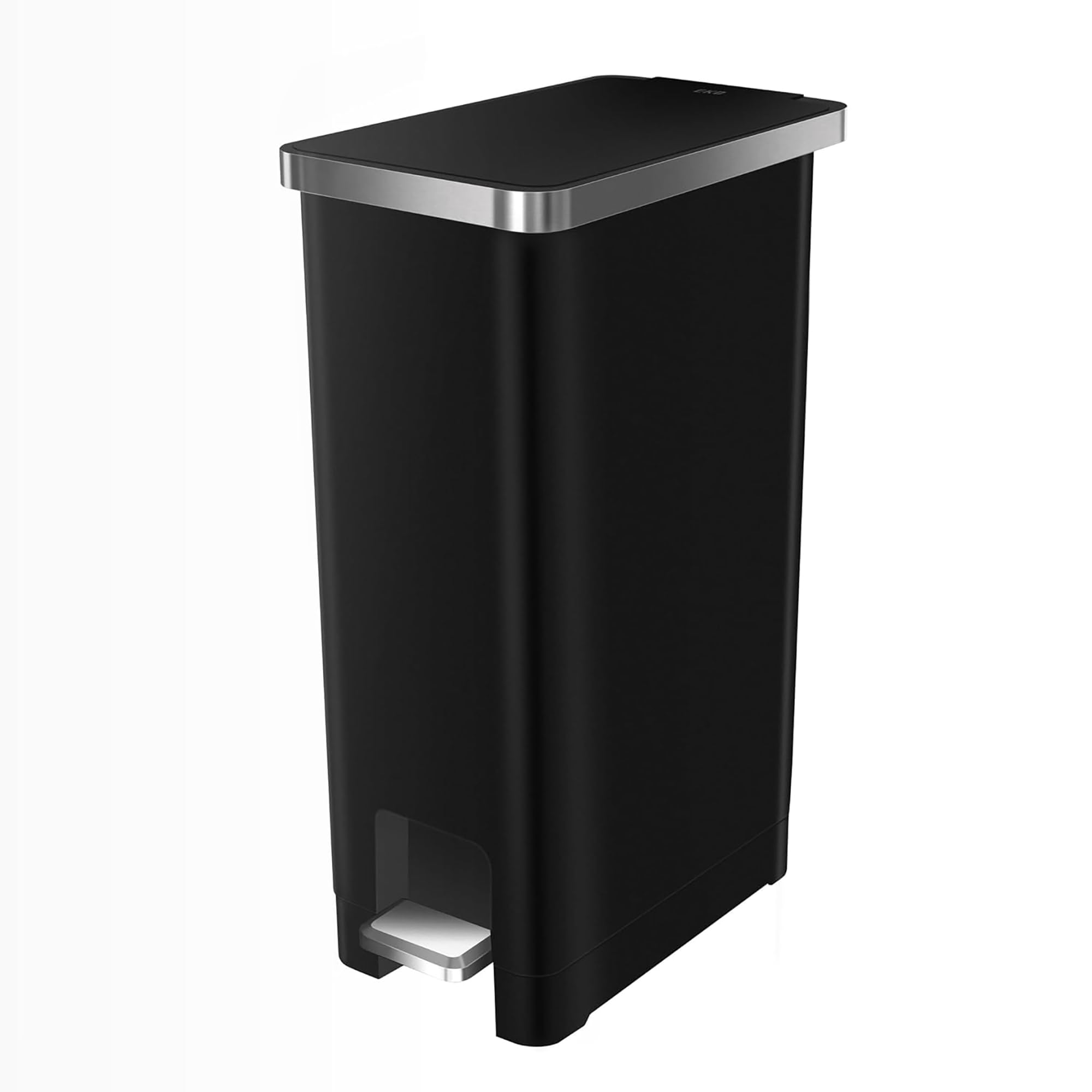 EKO Hana Poubelle de Cuisine 30 L à Pédale Noir