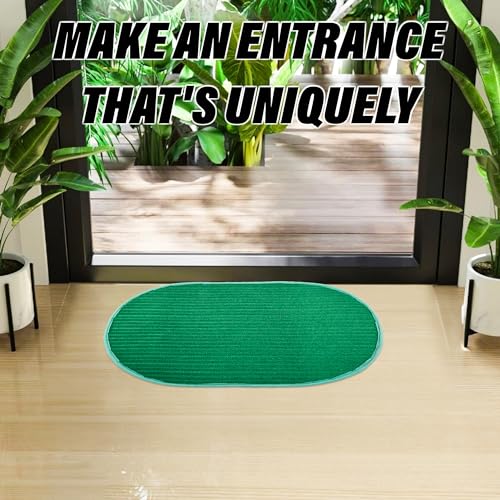 Image of Kuber Industries Door Mat | Door Entrance Mat | Entryway Door Mat | Home Door Mat | Floor Door Mat | Anti-Slip Door Mat | Door Mats for Outdoor & Indoor | Pack of 3 | Multi