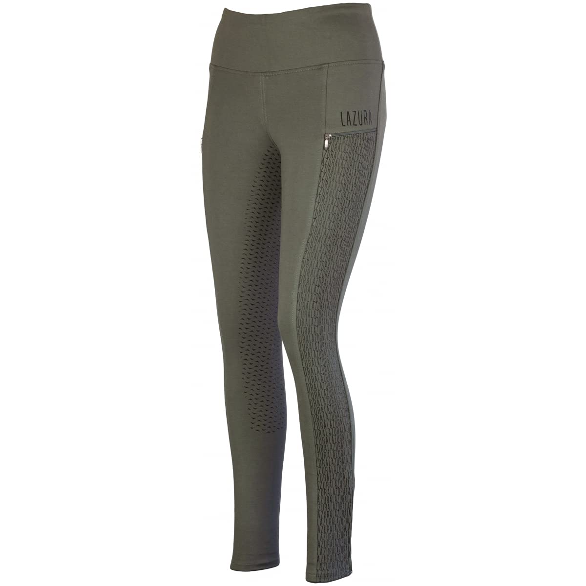 Lazura - Damen Reitleggings Silikon Vollbesatz Diana